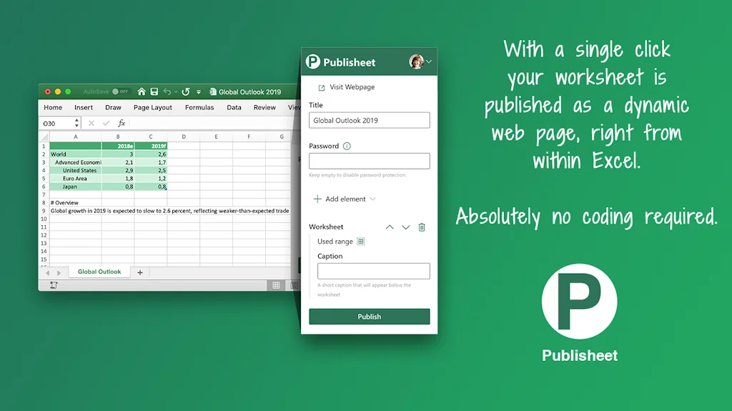 Publisheet screenshot 2 of 4
