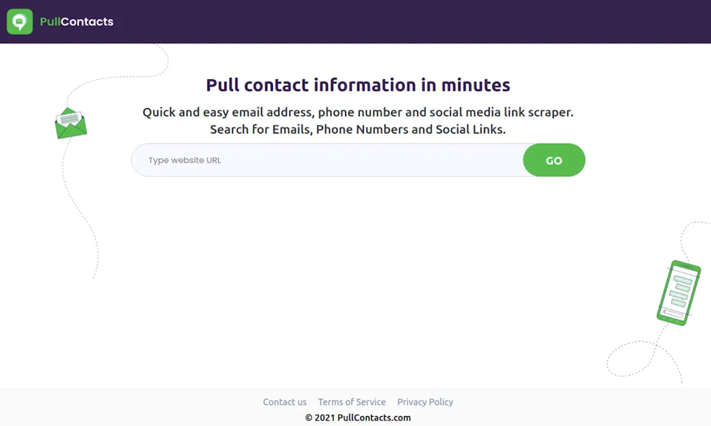 PullContacts screenshot 1 of 2