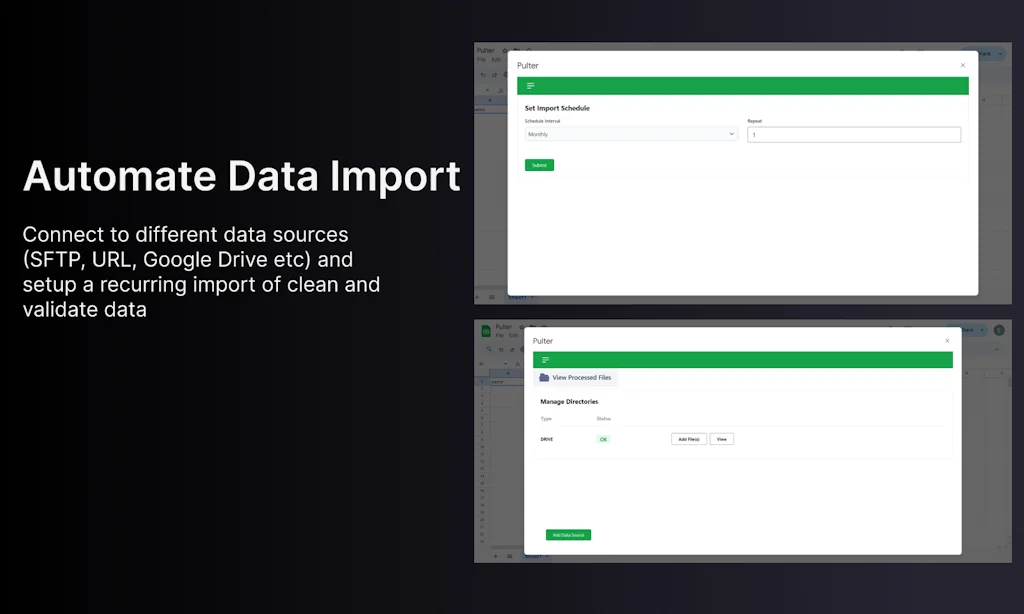 Pulter for Google Sheets screenshot 3 of 4
