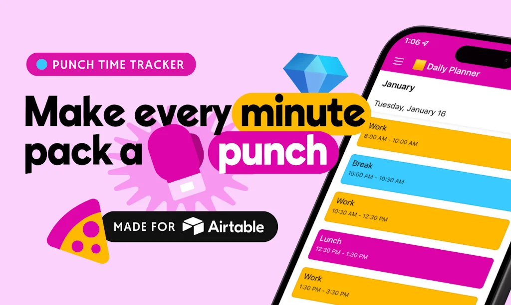 Punch Time Tracker screenshot 1 of 6