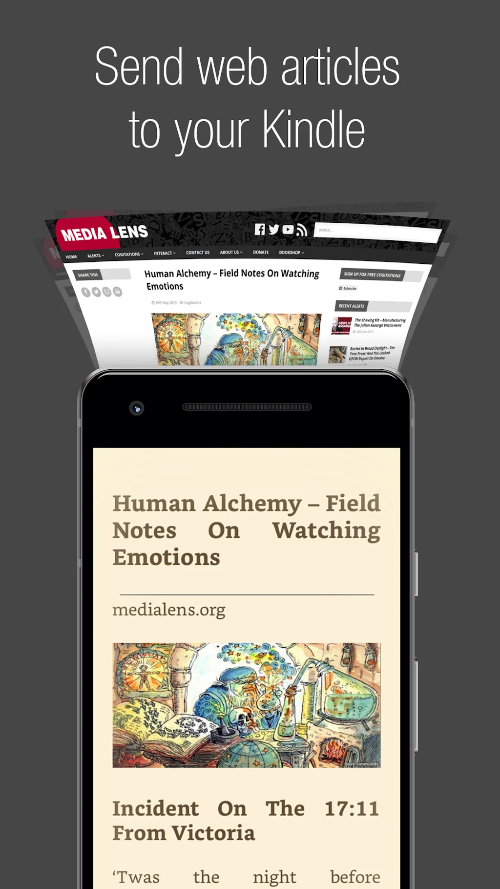 Push to Kindle screenshot 2 of 6