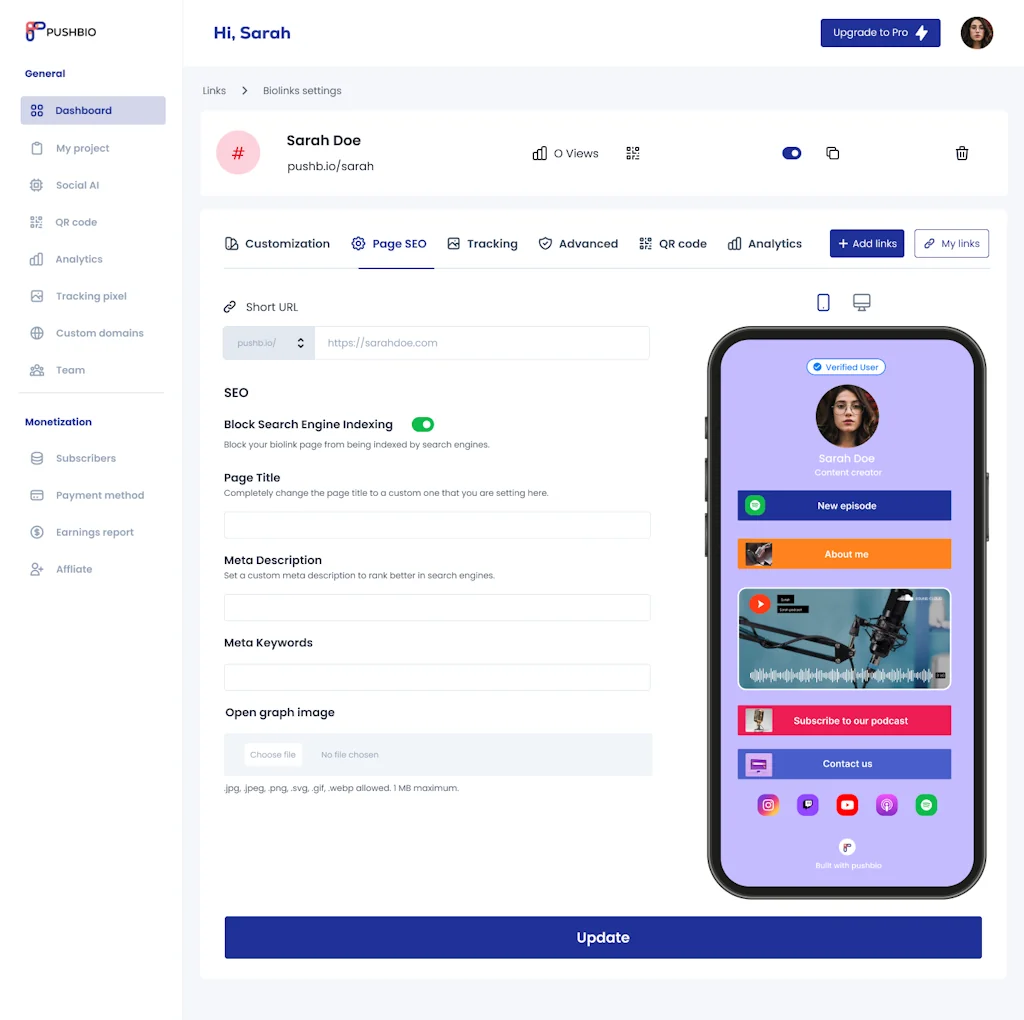 Pushbio screenshot 4 of 10