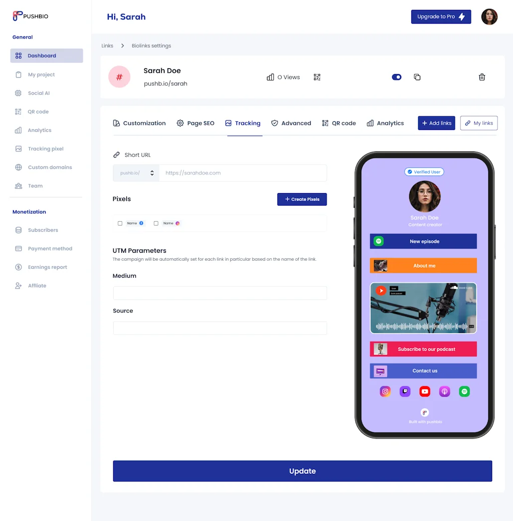 Pushbio screenshot 5 of 10