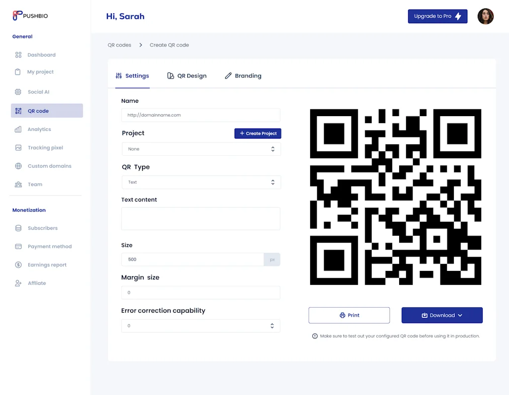 Pushbio screenshot 6 of 10