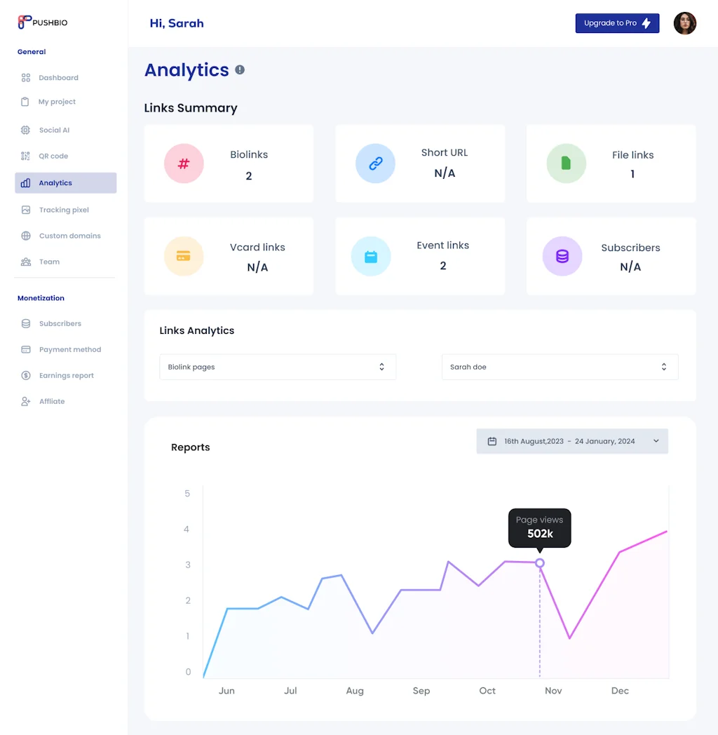 Pushbio screenshot 9 of 10