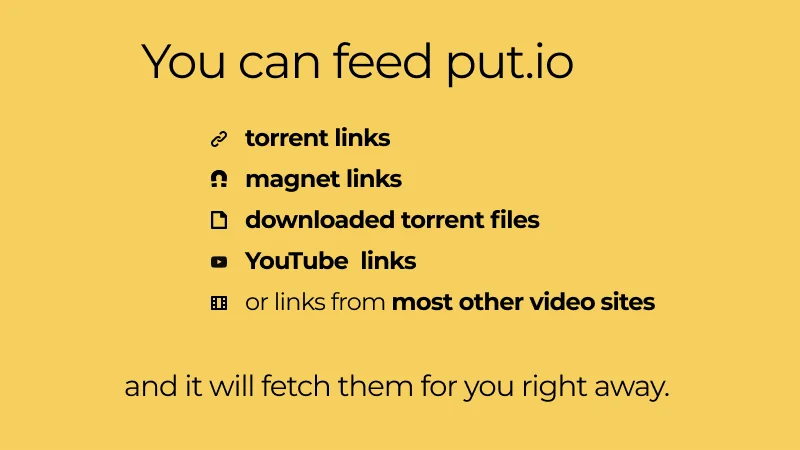 put.io screenshot 2 of 20