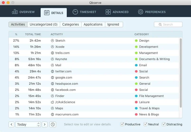 Qbserve screenshot 3 of 6