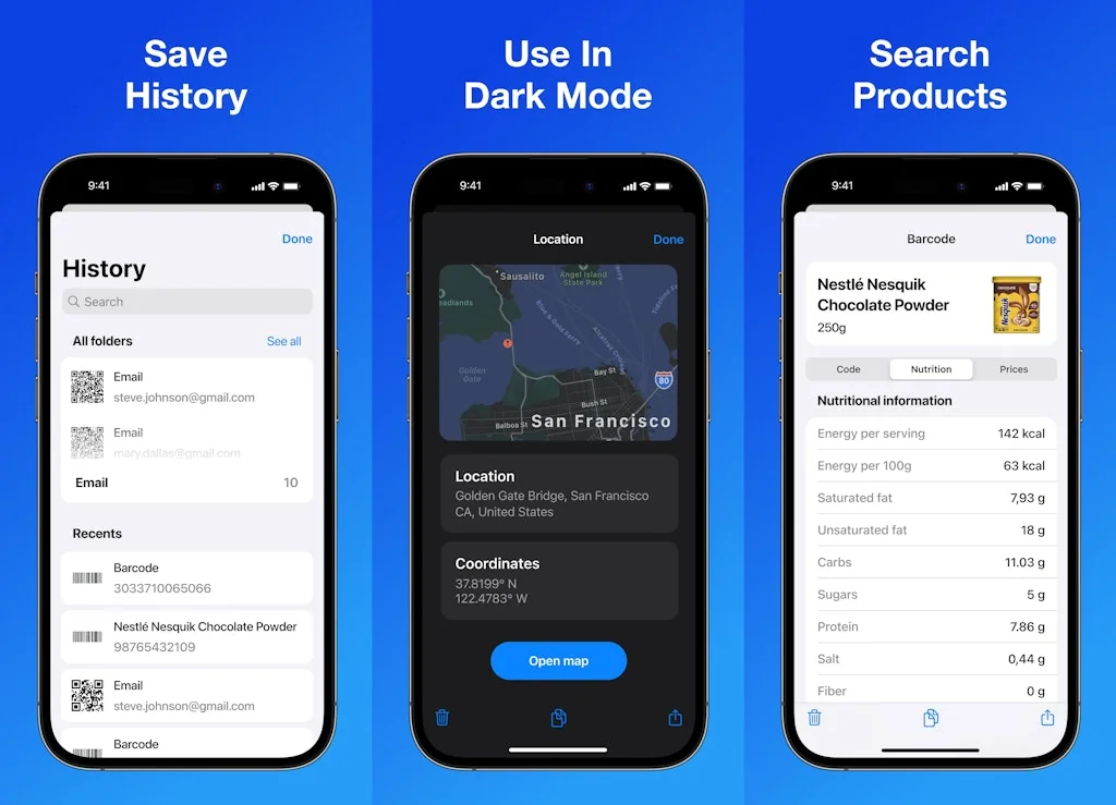 QR Code Reader Air - Scan & Go screenshot 2 of 3