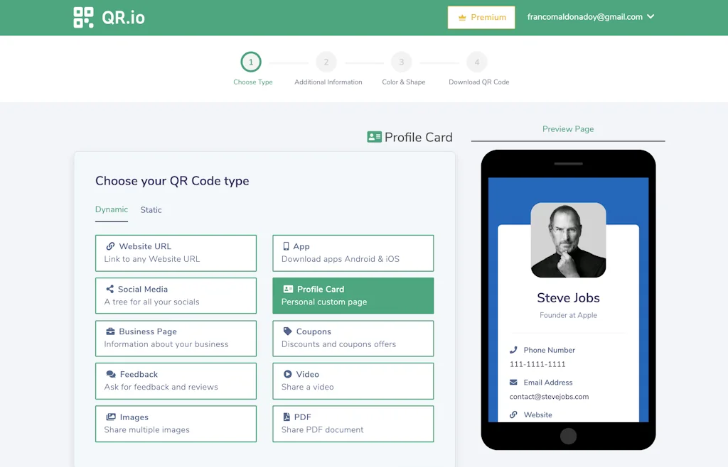 QR.io screenshot 2 of 7