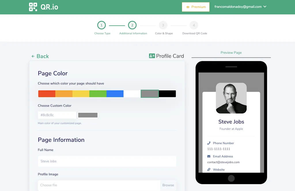 QR.io screenshot 3 of 7
