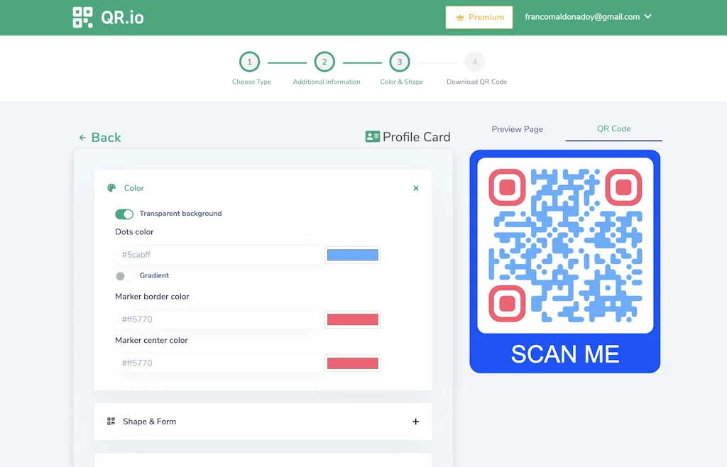 QR.io screenshot 4 of 7
