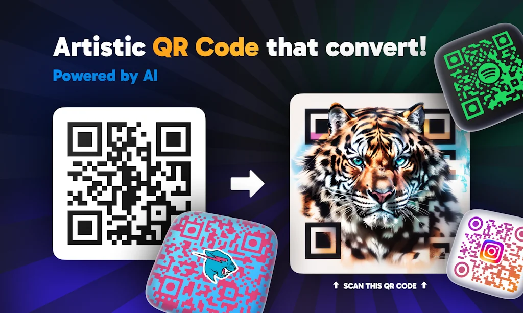 ➤ QRCode AI ⌘ screenshot 1 of 6