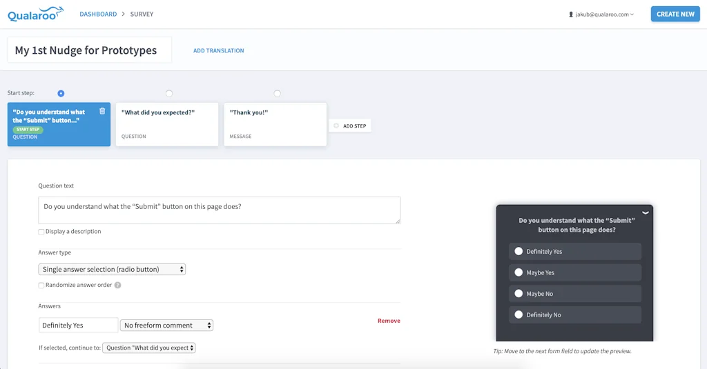 Qualaroo screenshot 5 of 7