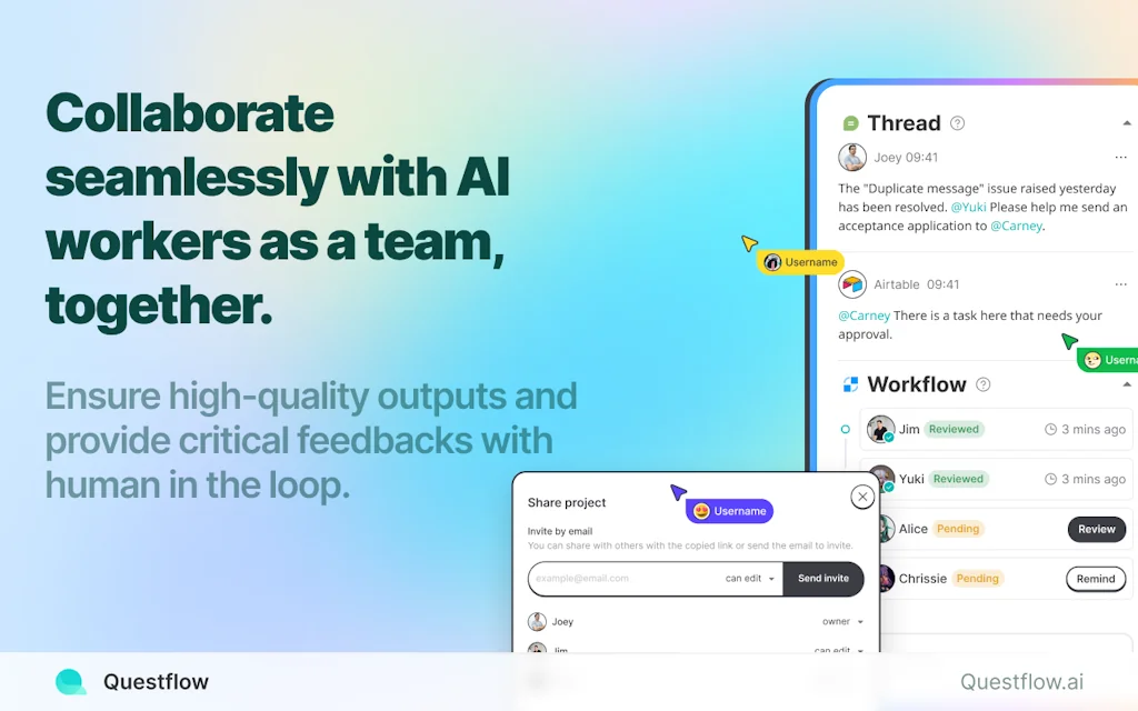 Questflow screenshot 2 of 3