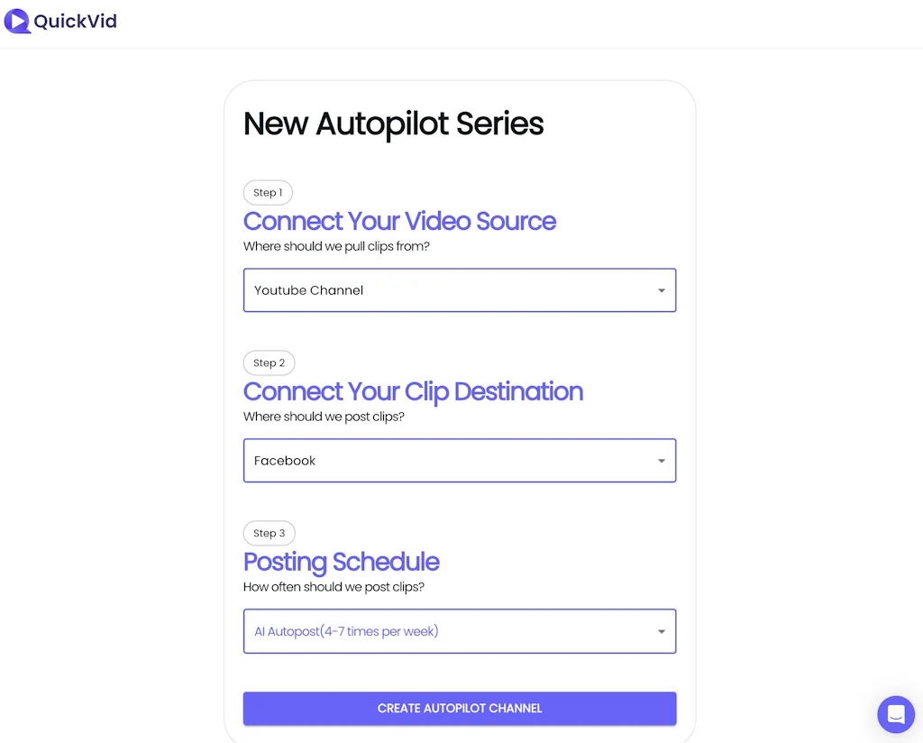 QuickVid Autopilot screenshot 3 of 3