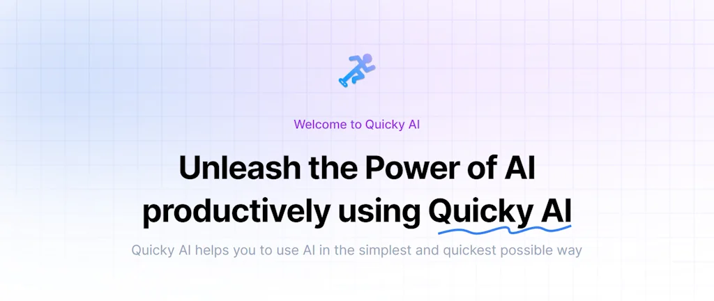 Quicky AI screenshot 1 of 1