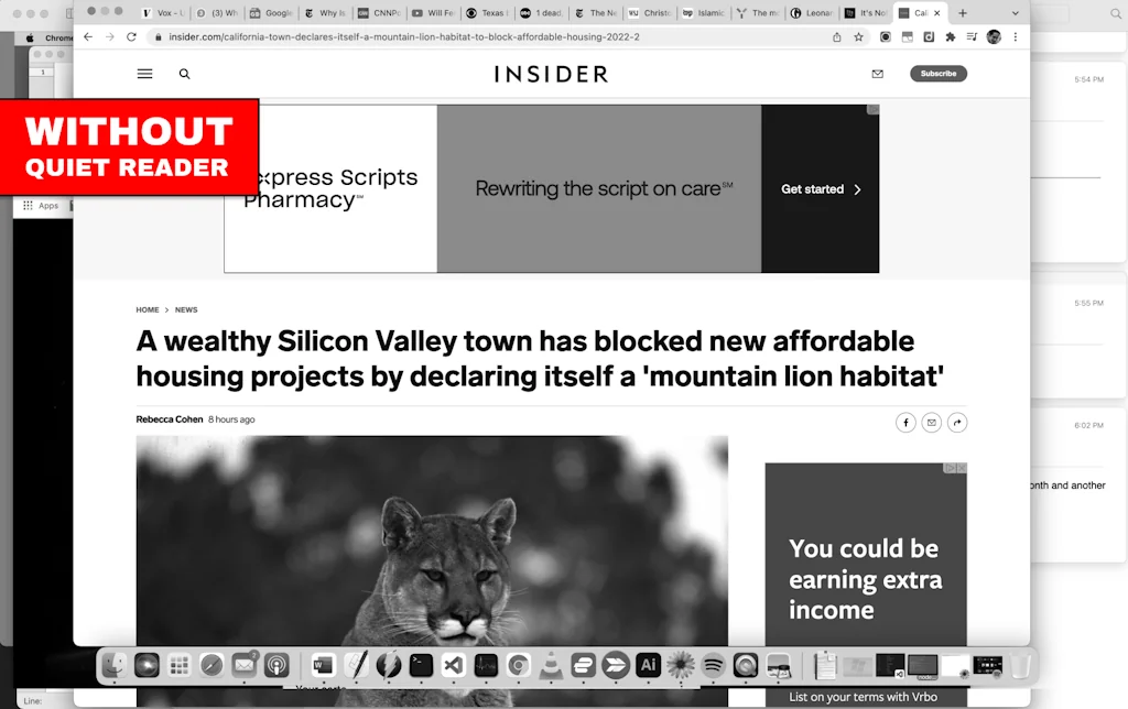 Quiet Reader (Mac) screenshot 2 of 5