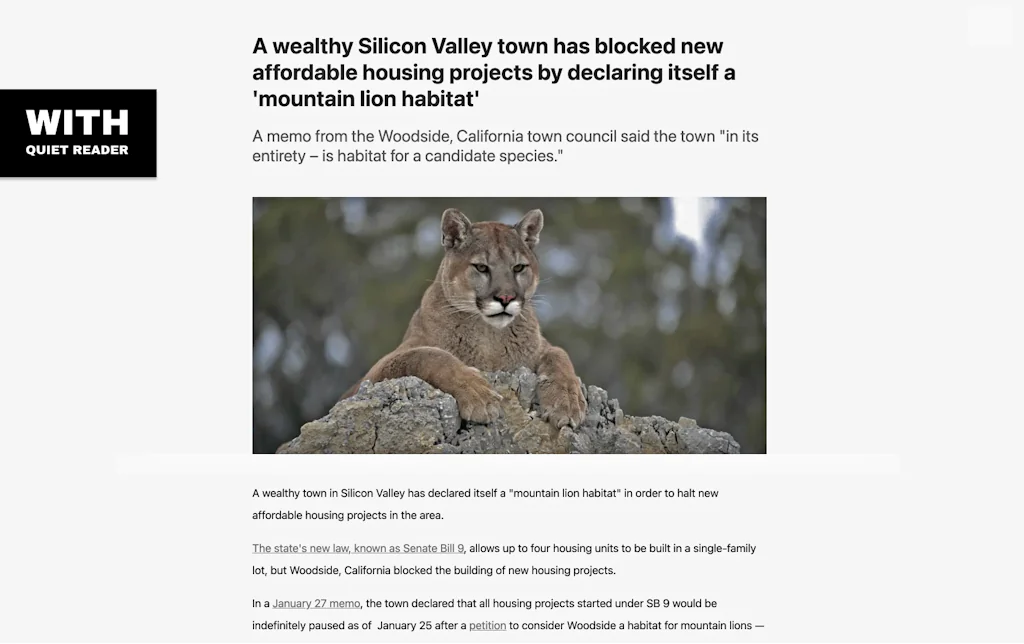 Quiet Reader (Mac) screenshot 3 of 5