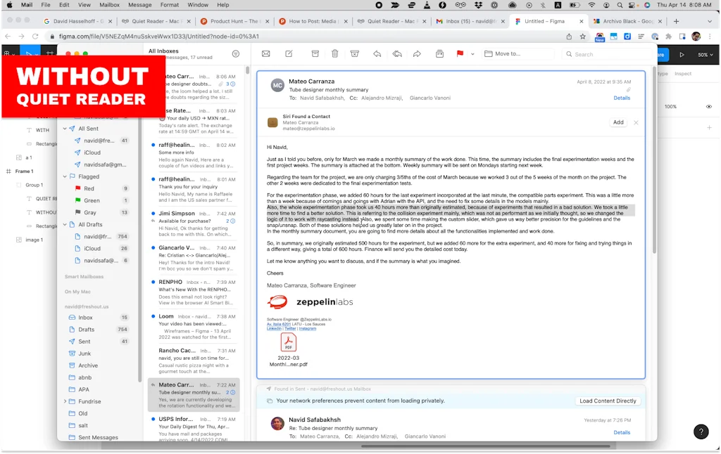 Quiet Reader (Mac) screenshot 4 of 5