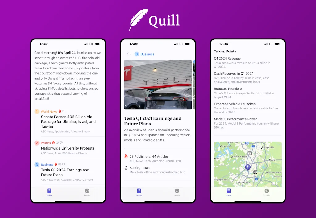 Quill News Digest screenshot 2 of 5