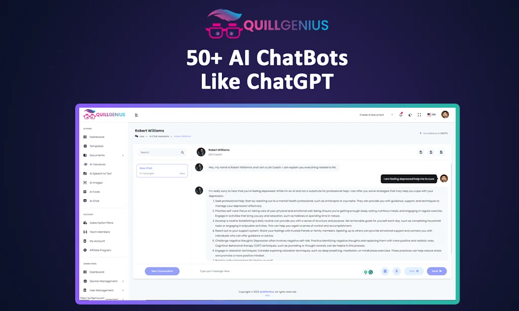 QuillGenius AI Copywriting Tool screenshot 5 of 9