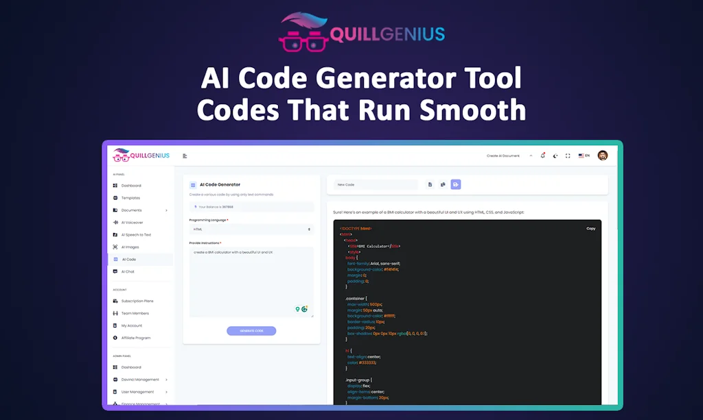 QuillGenius AI Copywriting Tool screenshot 7 of 9