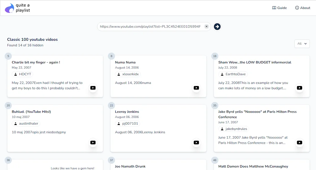 Quite a Playlist screenshot 3 of 3