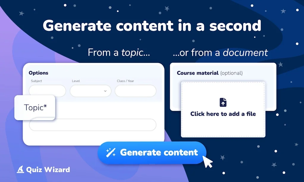 Quiz Wizard screenshot 2 of 4