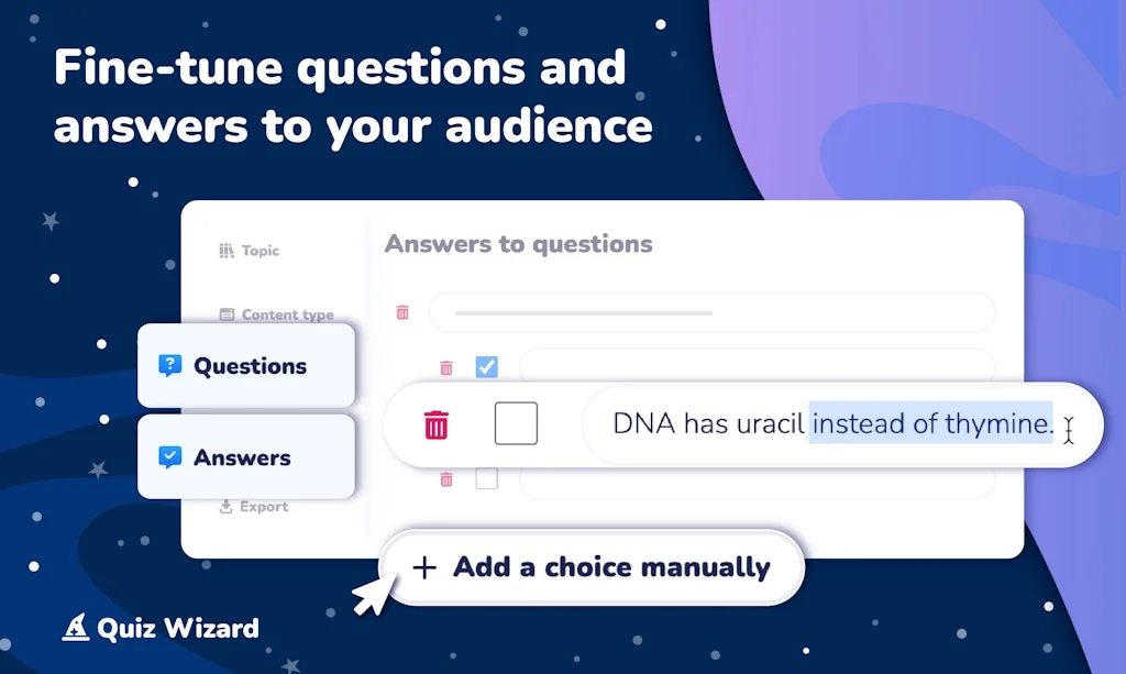 Quiz Wizard screenshot 3 of 4