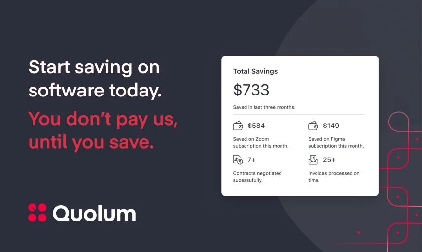 Quolum SaaS Card screenshot 3 of 5