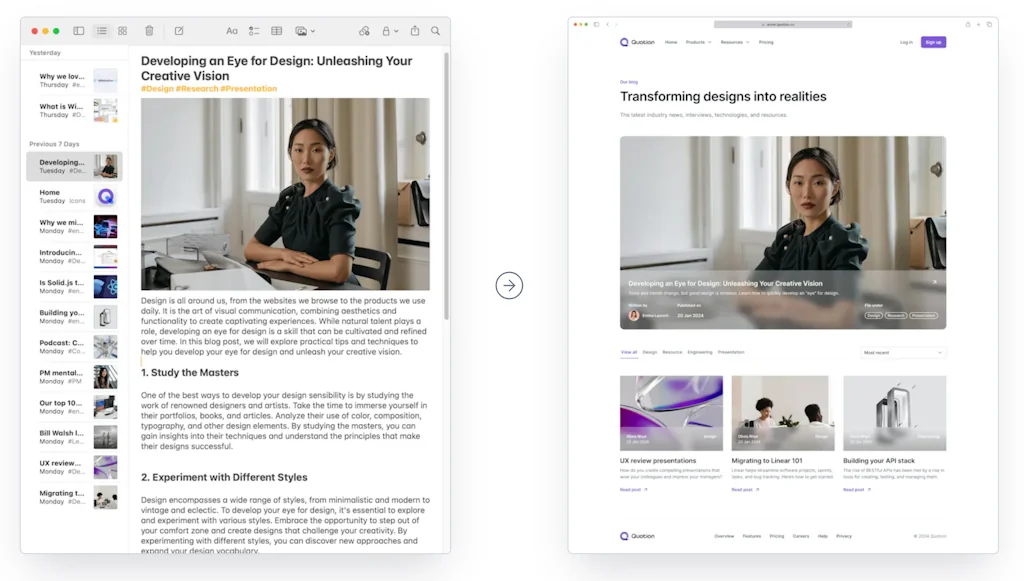 Quotion screenshot 1 of 10