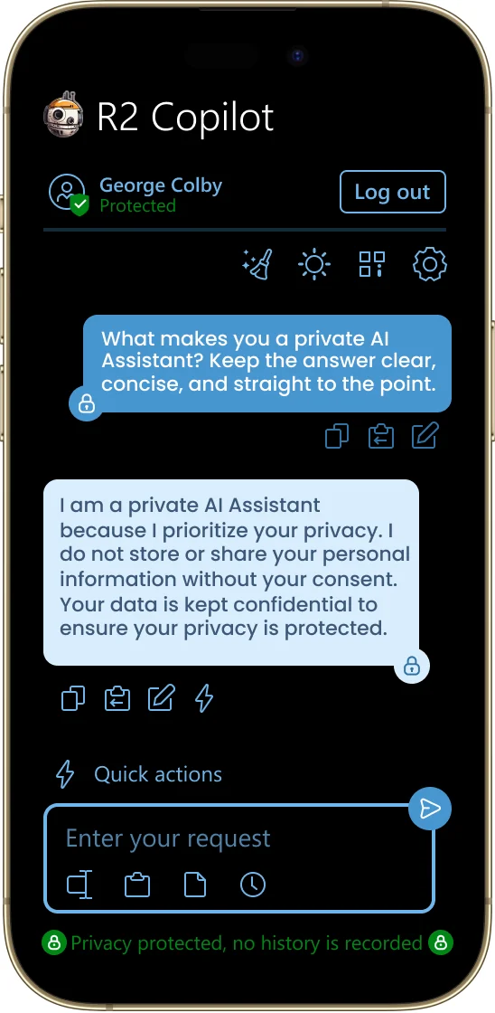 R2 Copilot screenshot 2 of 2