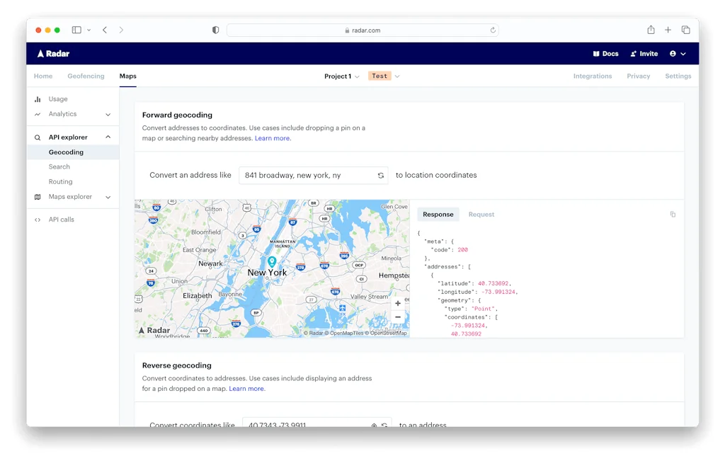 Radar screenshot 1 of 2