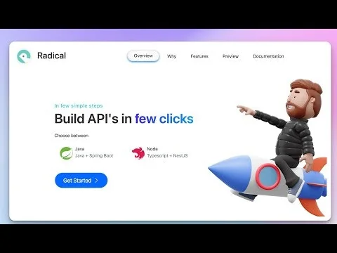 Radical.sh screenshot 1 of 5