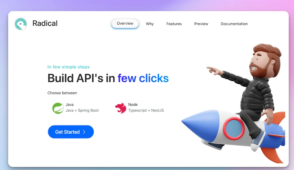 Radical.sh screenshot 2 of 5