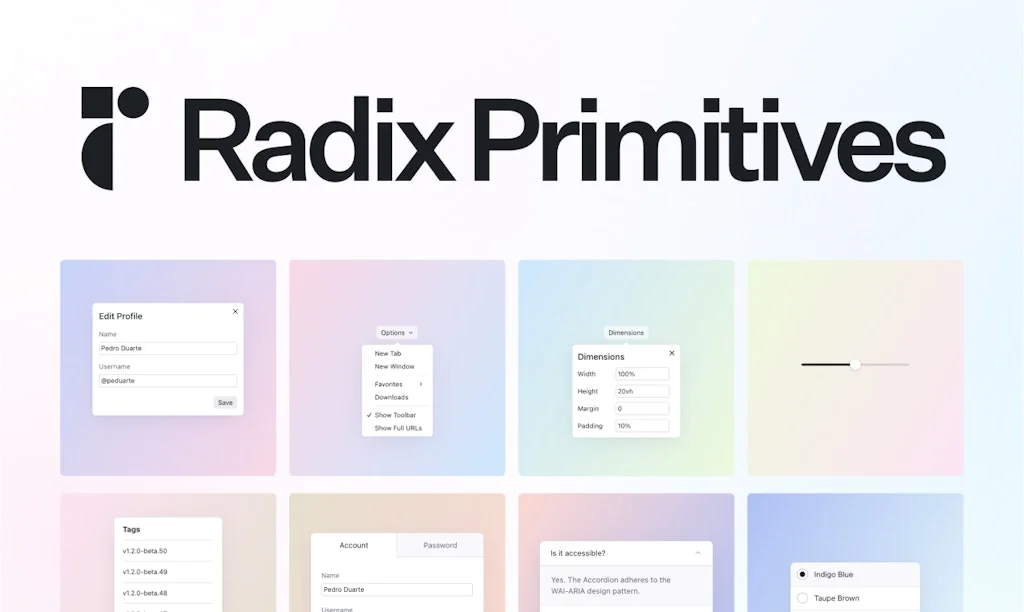 Radix UI screenshot 2 of 3