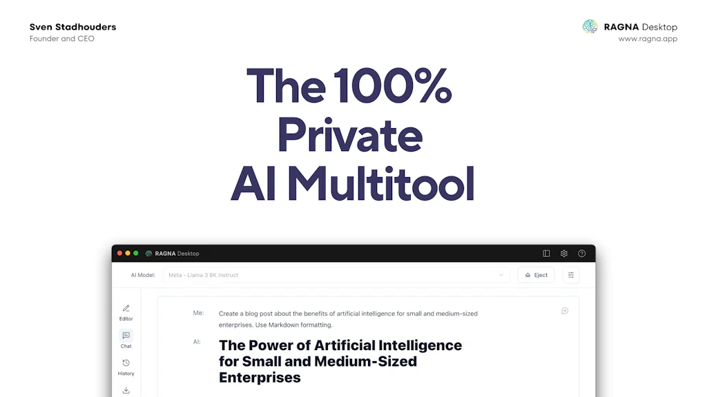 RAGNA Desktop screenshot 1 of 5