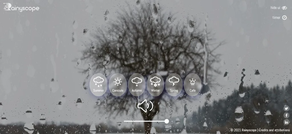 Rainyscope screenshot 1 of 3