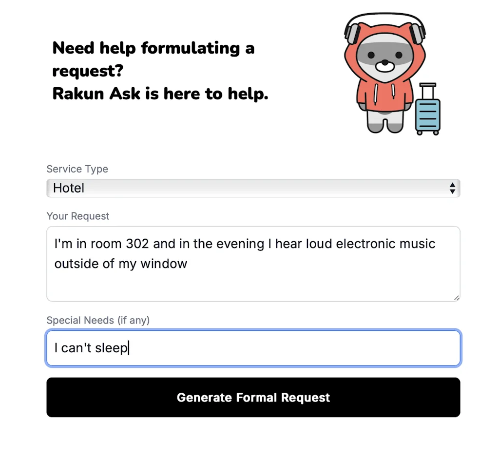 Rakun Ask screenshot 2 of 4