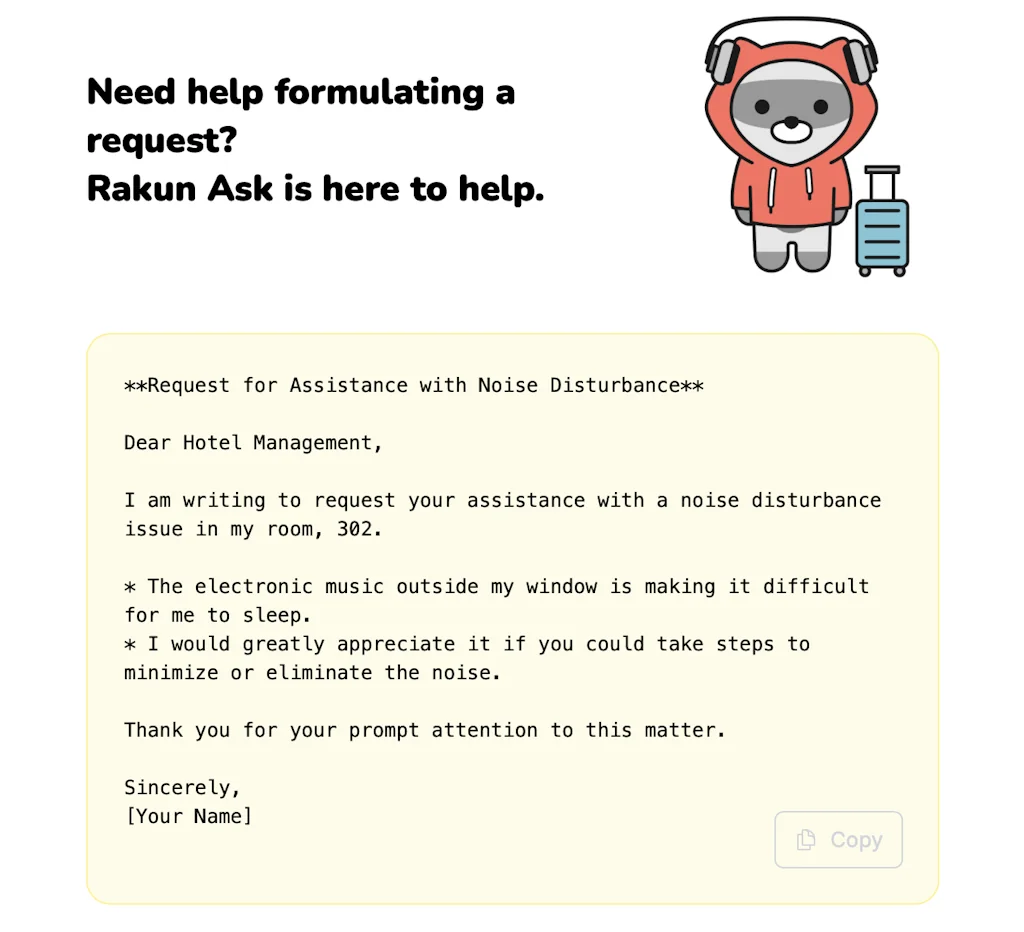 Rakun Ask screenshot 4 of 4