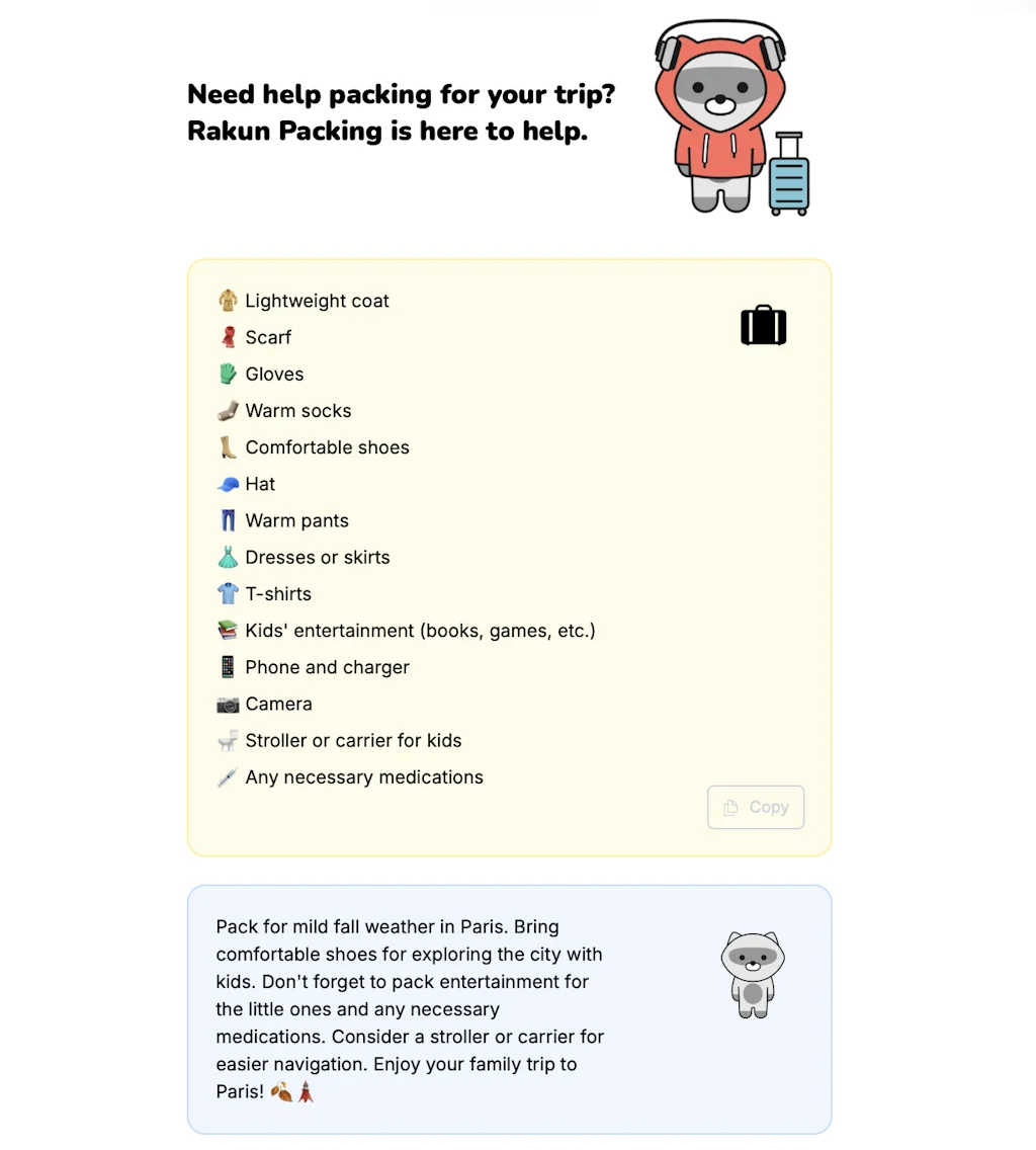 Rakun Packing screenshot 3 of 3