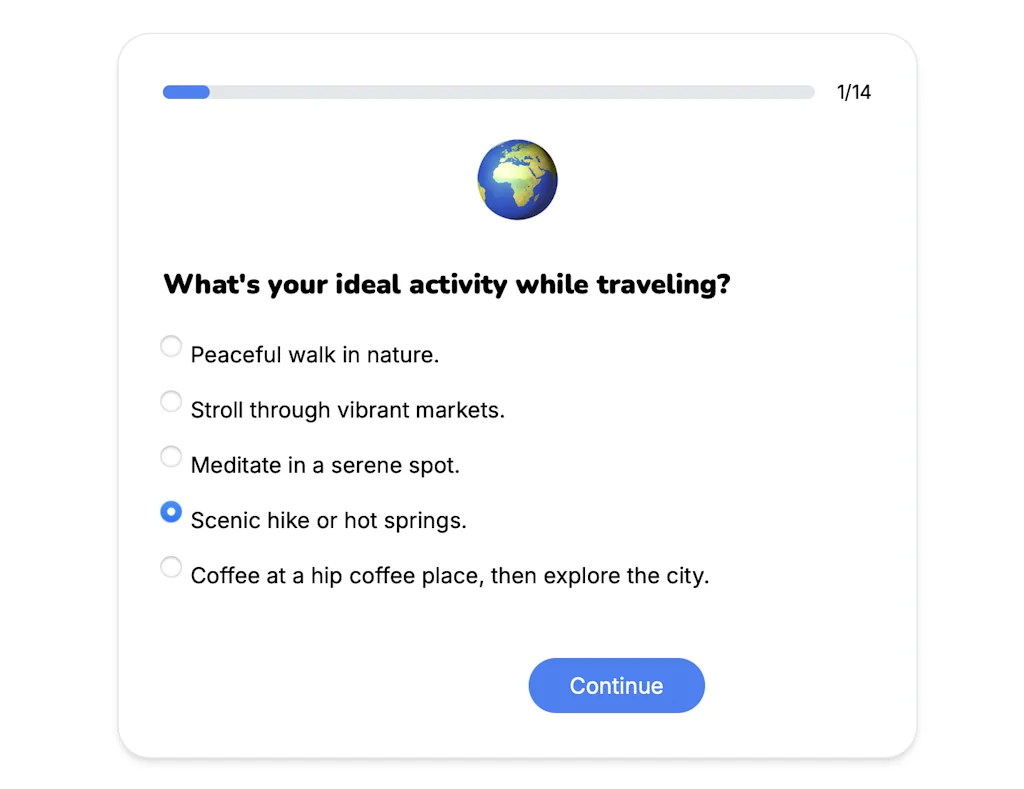 Rakun Sensory Sanctuary Quiz screenshot 2 of 5