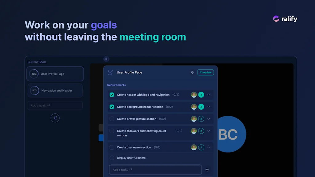 ralify screenshot 2 of 3