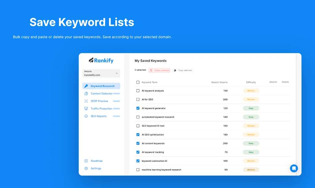 Rankify screenshot 2 of 6