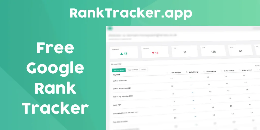 RankTracker screenshot 1 of 1