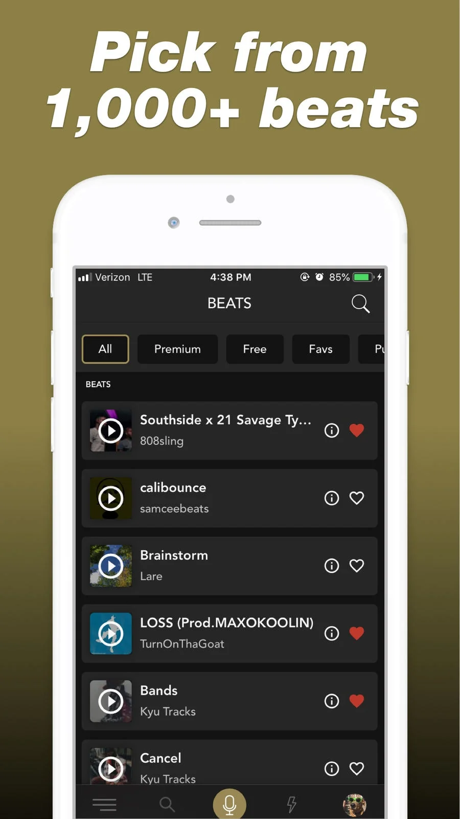 Rapchat screenshot 1 of 5