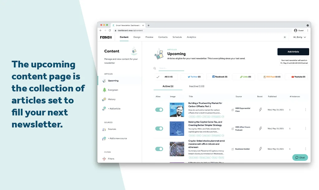 rasa.io screenshot 3 of 8