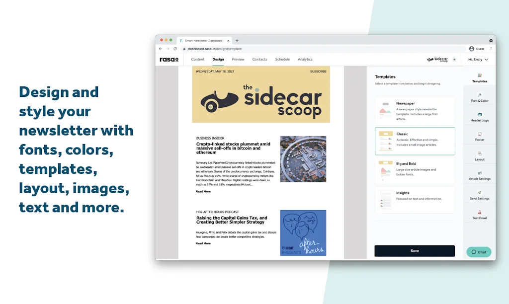 rasa.io screenshot 4 of 8