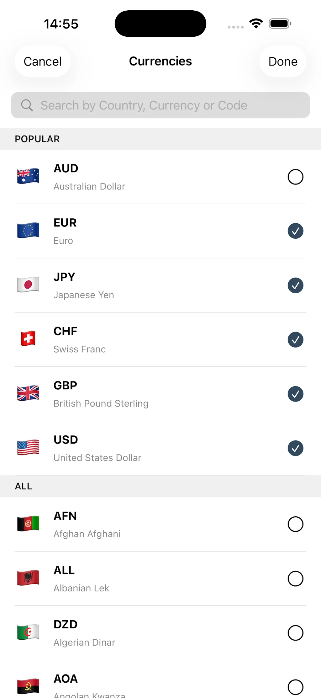RateX AI: Currency Converter screenshot 1 of 7