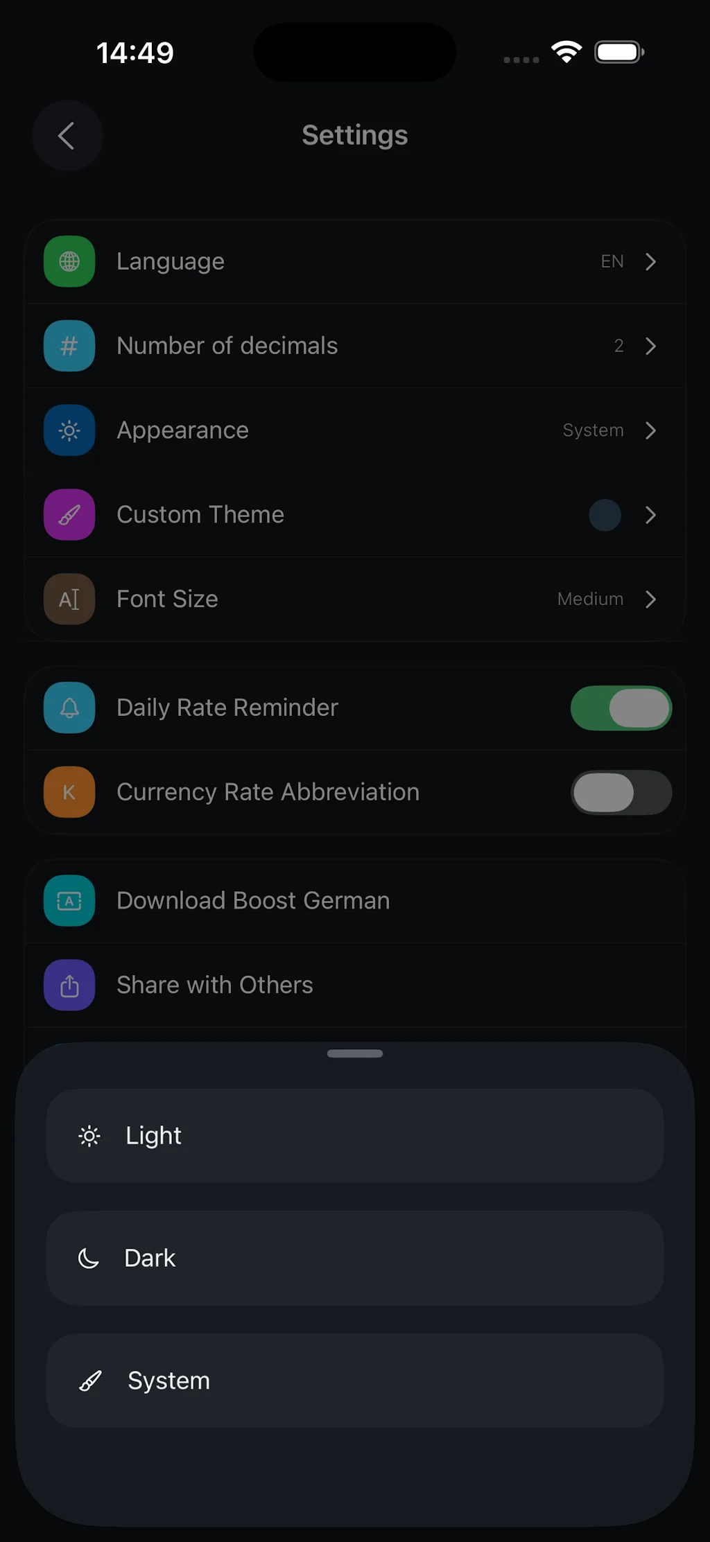 RateX AI: Currency Converter screenshot 6 of 7